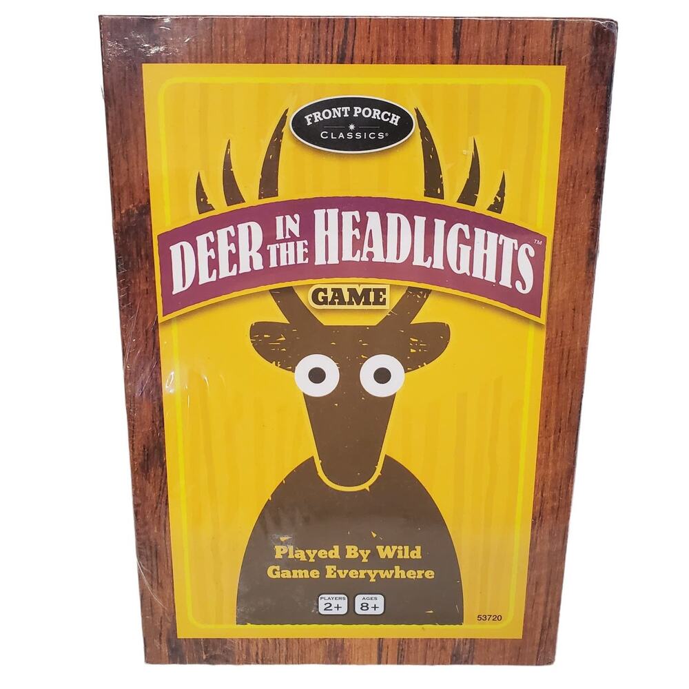 Deer in the Headlights Card Game Cards Front Porch Classics Wild Games